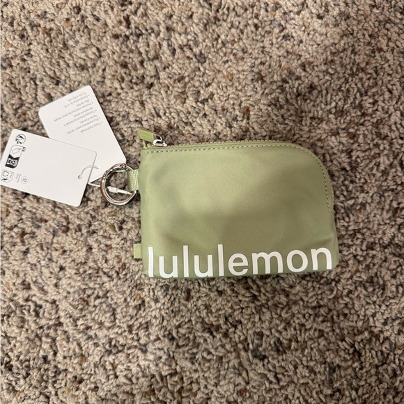 lululemon athletica Accessories - Lululemon Athletica Green Key & Card Holder